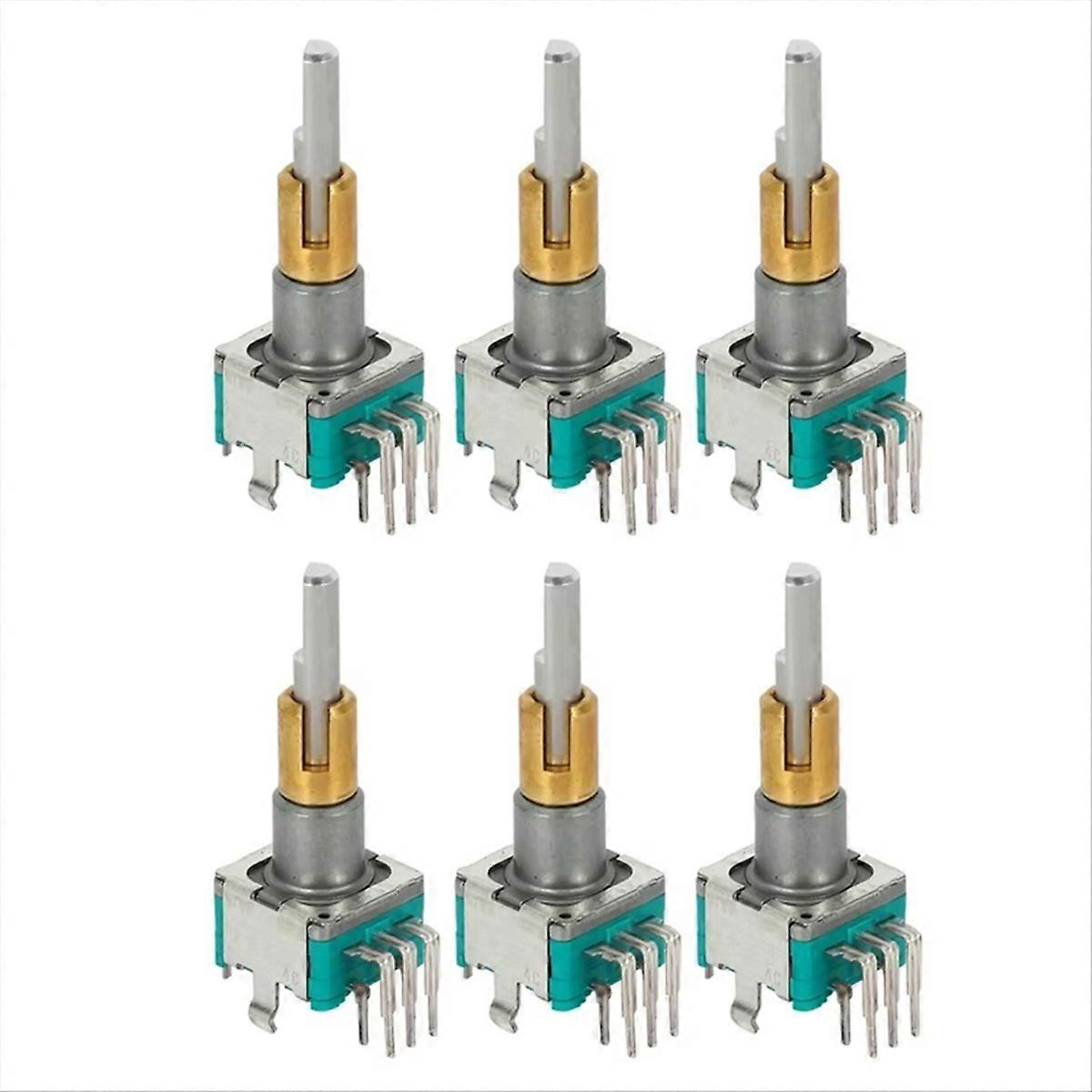 7pcs EC11EBB24C03 Dual Encoder with Switch 30 Positioning Number