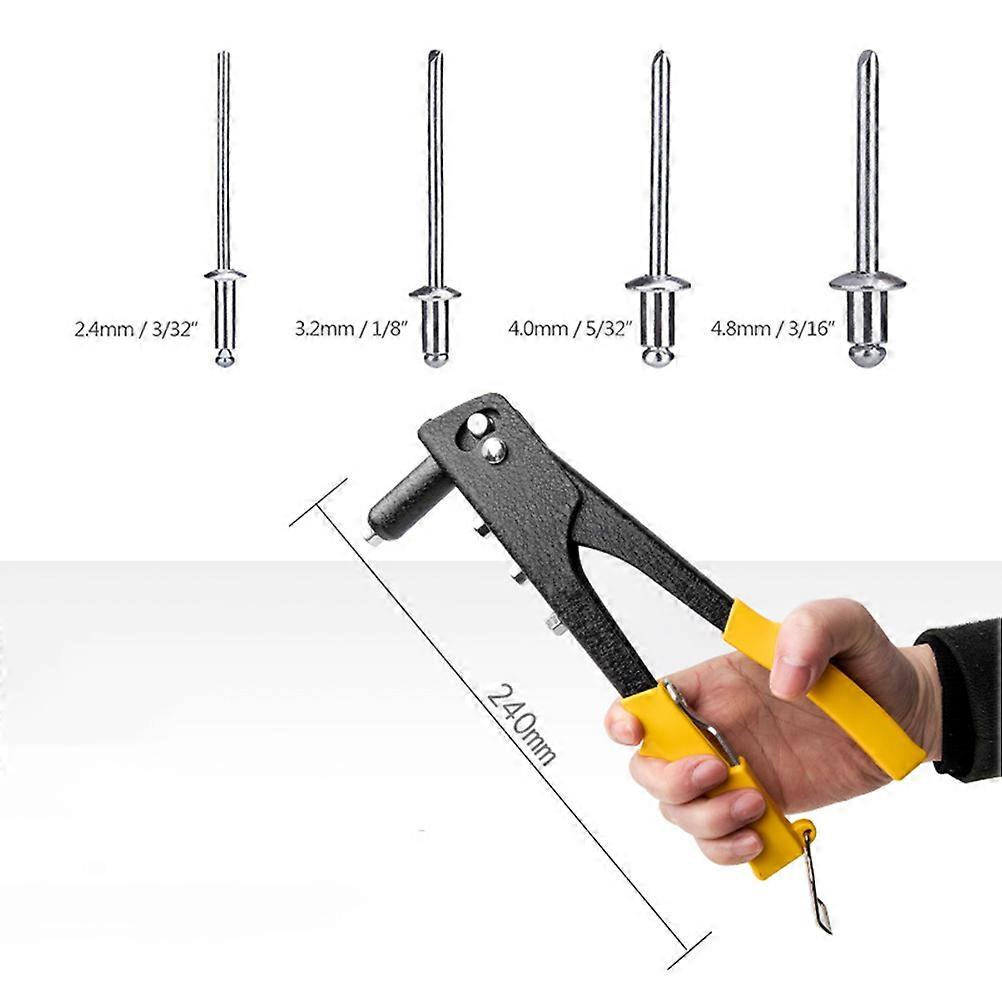 Single Handle Rivet Hand Tool for Riveting 1Set Manual Blind Nut Pulling