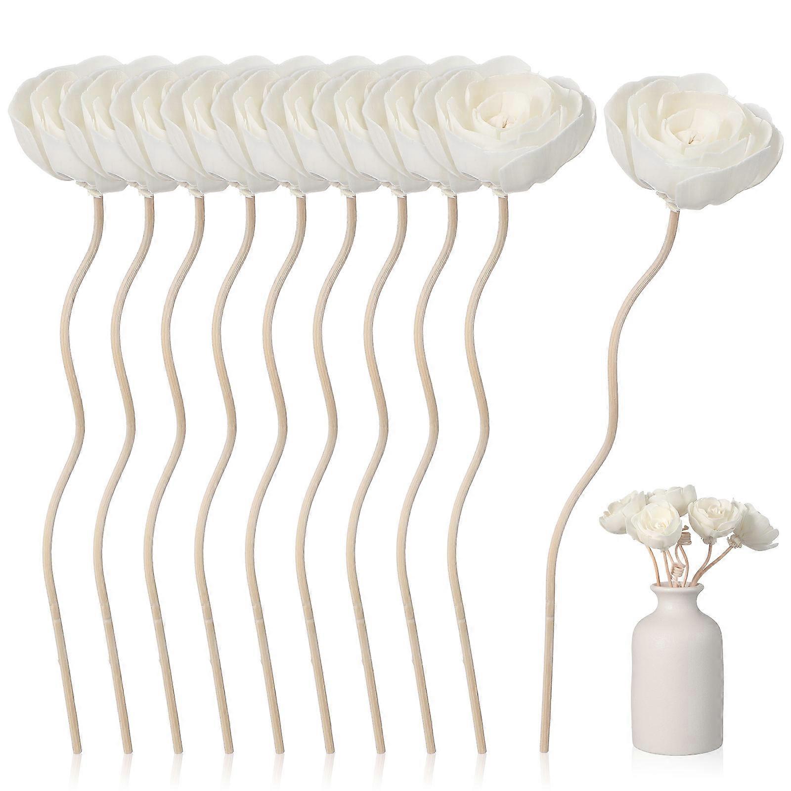 Essential Oil Diffuser Khaki Aromatherapy Sticks 10Pcs for Home Use