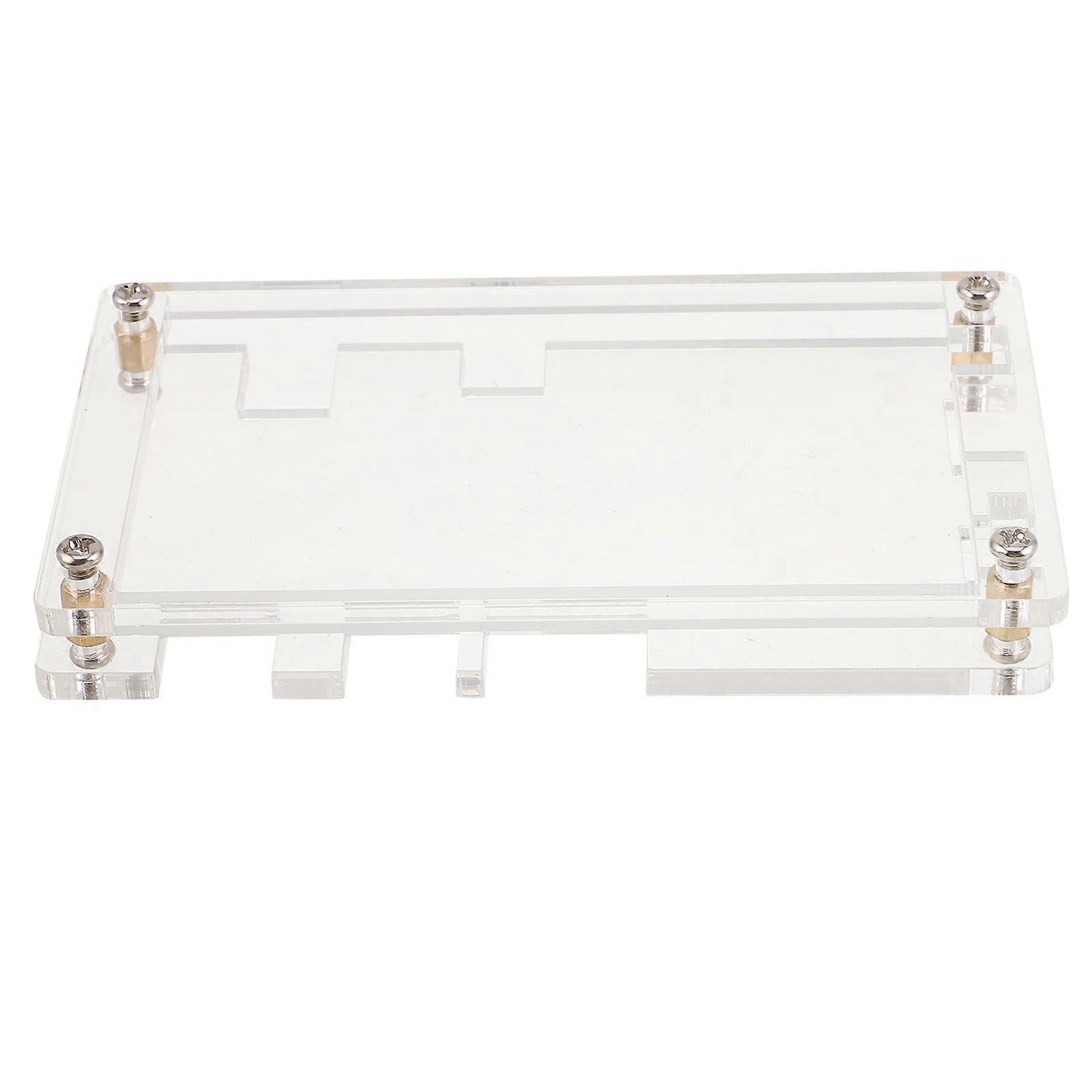 Transparent Acrylic Case for Capacitive Touch Screen Providing Stable Stand