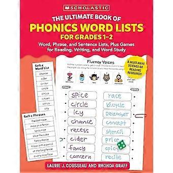 Ultimate Book of Phonics ordlister: 1.-2. klasse: Spil og ordlister til læsning, skrivning og ordstudie