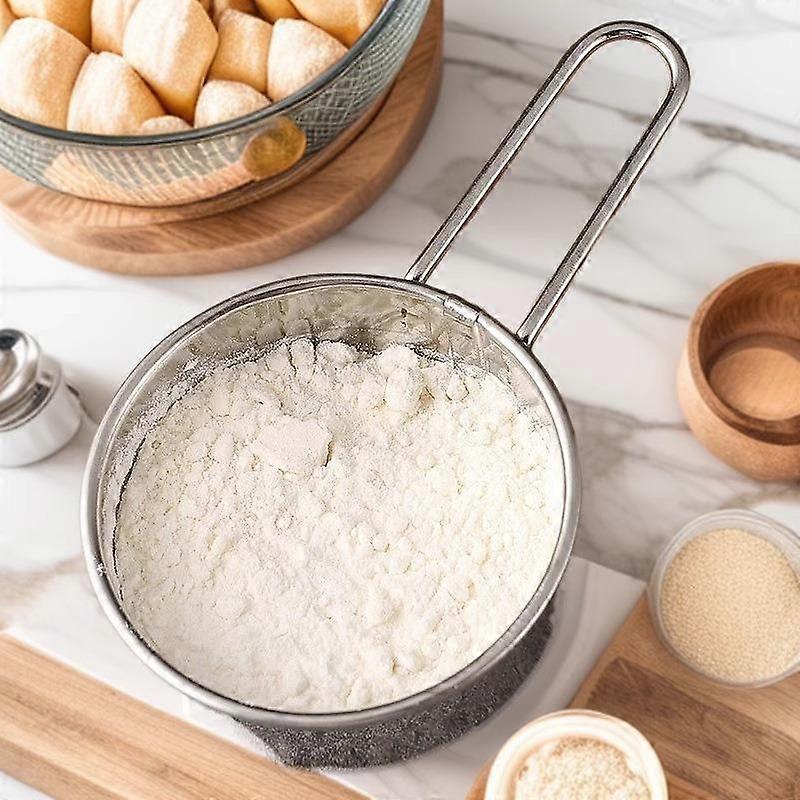 Stainless Steel Handheld Flour Sifter Mini Baking Tool
