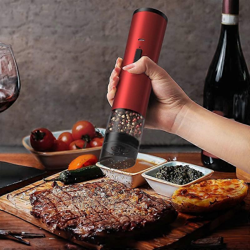 Multifunctional Kitchen Seasoning Electric Grinder Adjustable Coarse and Fine Pepper Grinder