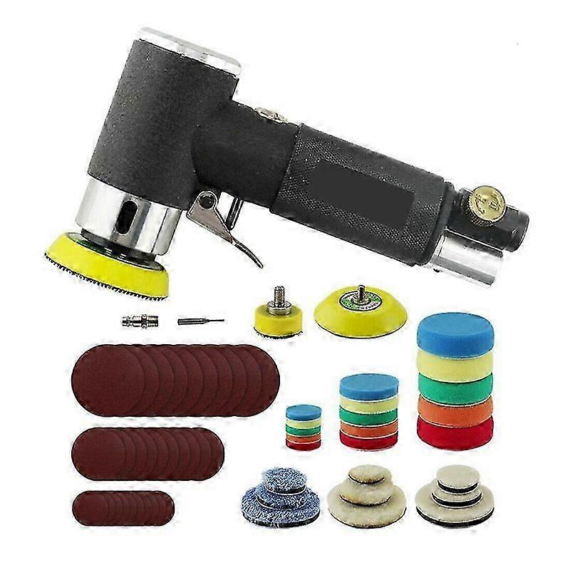 Air Sander Mini Pneumatic 1In/2In/3In Grinding Machine Set