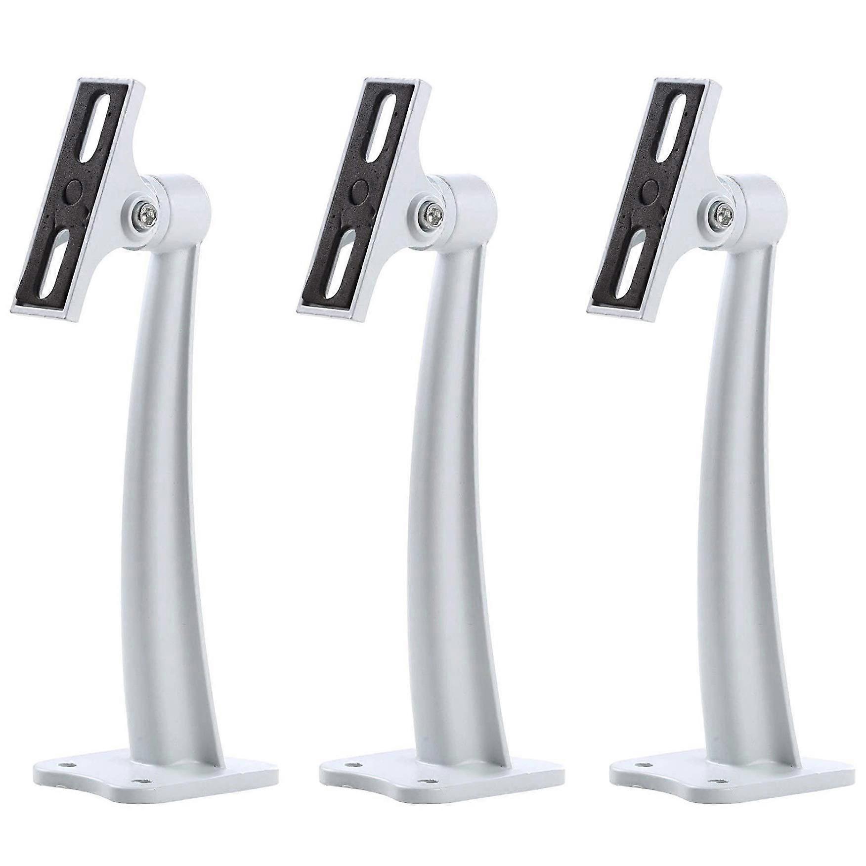 CCTV Camera Wall Mount Waterproof Rotating Metal Security Camera Bracket Adjustable Pack of 3