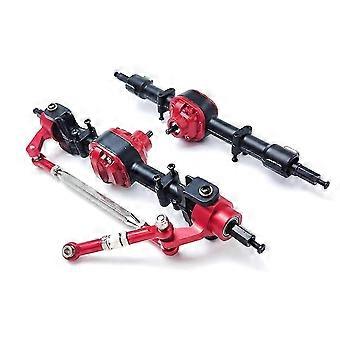 2Pcs MN82 LC79 Metal Axle Metal Gear Front and Rear Axle for Mang Cow MN82 LC79 RC Truck Car Upgrad