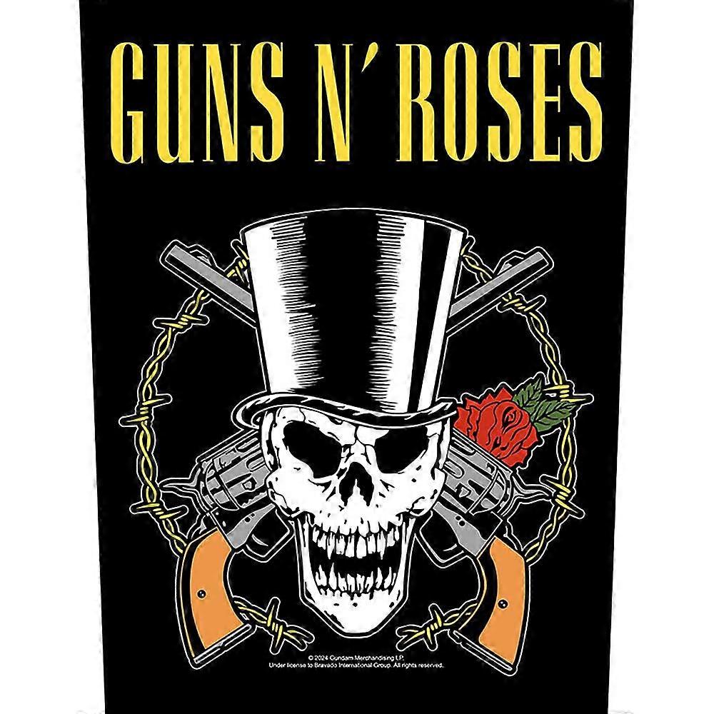 Guns N' Roses Skull & Guns Back Patch