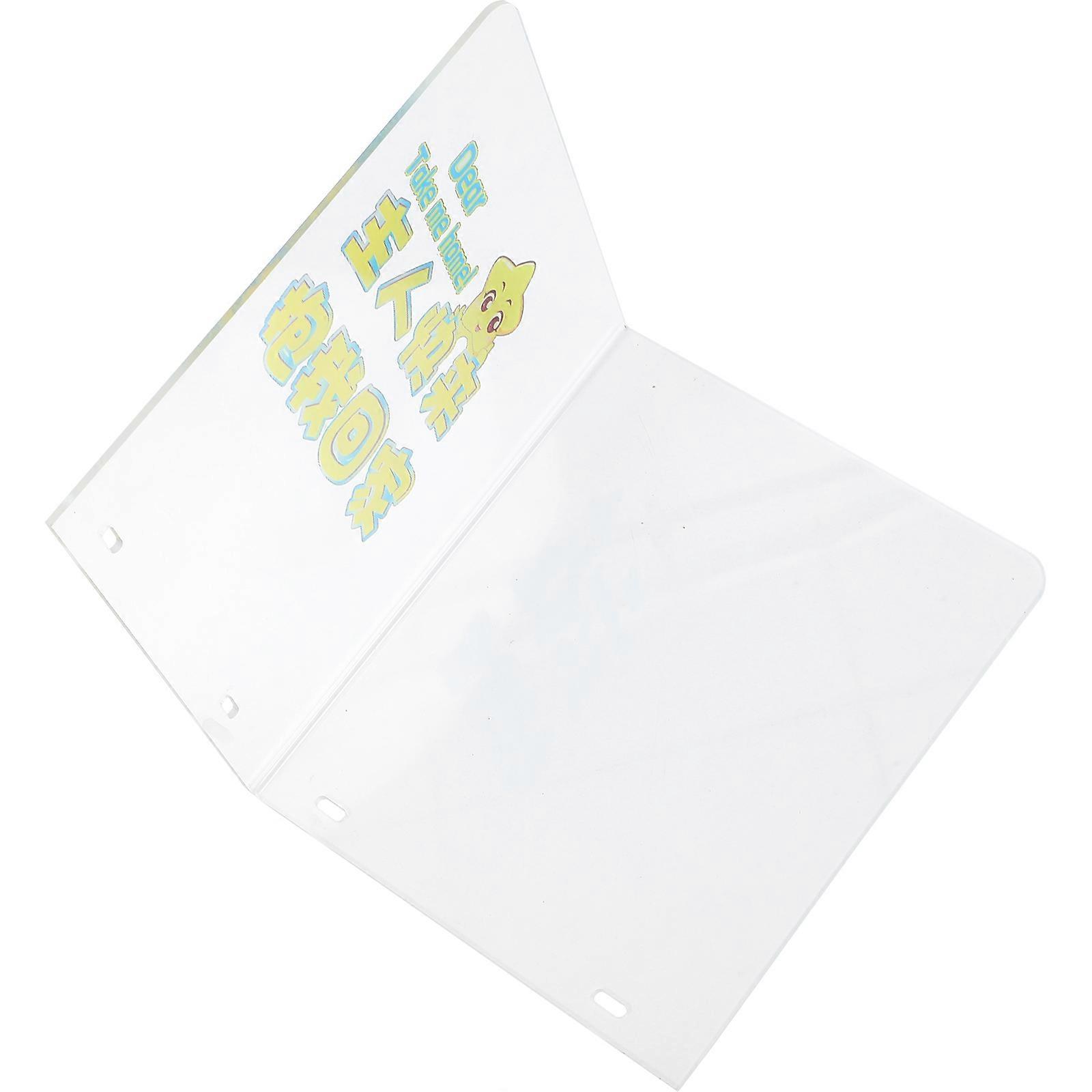 Transparent Plastic Blocker for Vending Machine Claw Machine Supply
