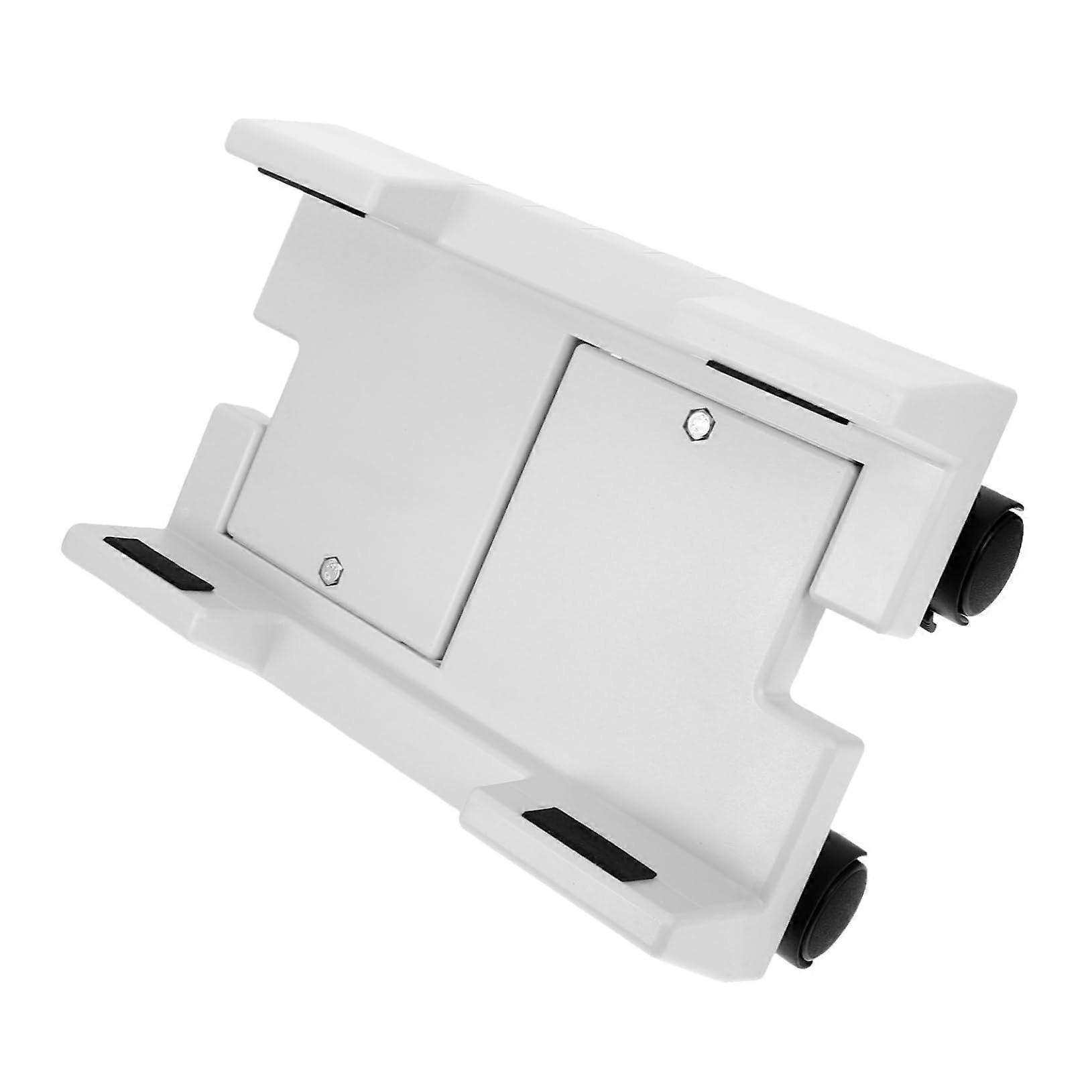 Adjustable Computer Tower Stand with Wheels, Rolling CPU Holder for Desktop PC and Home Office