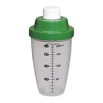 Protein Shaker Bottle 200 ml with Measurement Scale, BPA-Free Multifunctional Drink Shaker for Gym and Outdoor Use