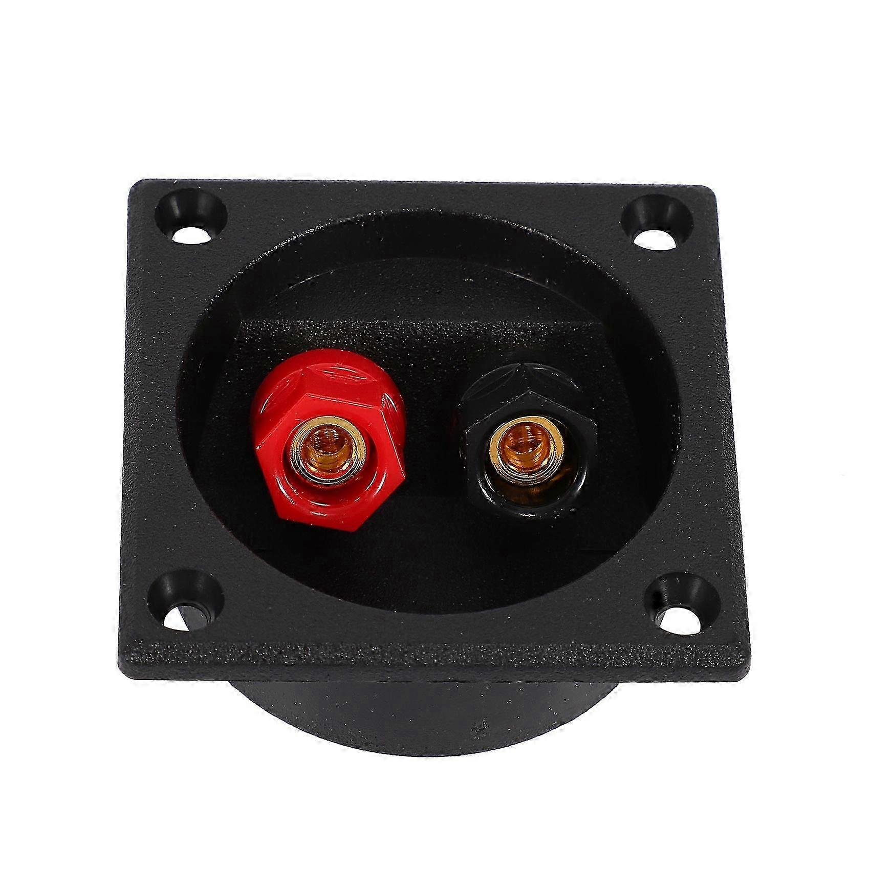 Square Board Binding Post Speaker Box Terminal Cup Wire Cable Box Connector MMD