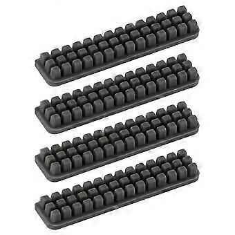 4Pcs for Bambu Lab A1 Heatbed Nozzle Wiper Replacement Parts 3D Printer Heatbed Silicone Cleaning Tool