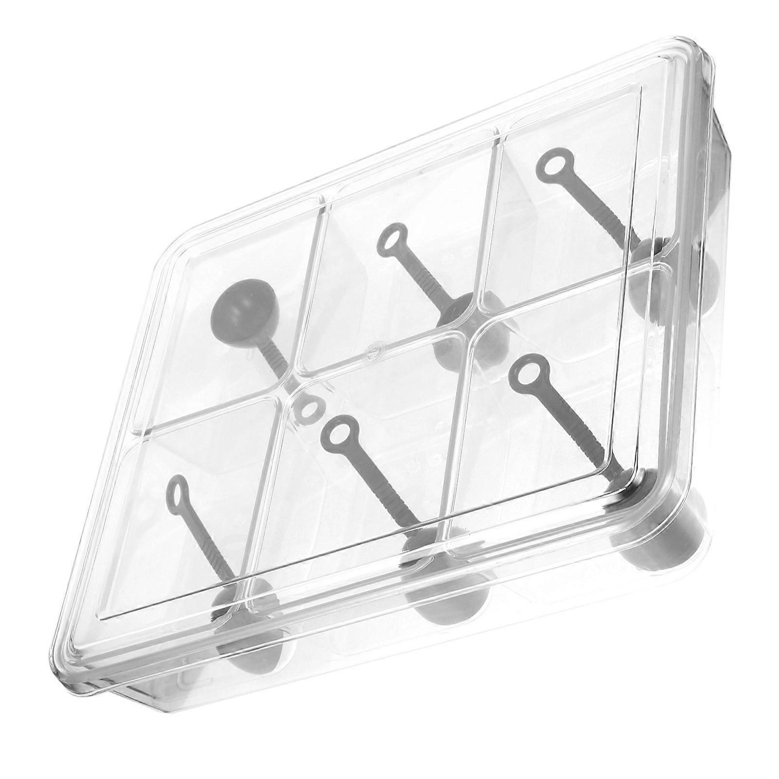 Bar Condiment Case for Storage 1Set Cocktail Material Case with Spoon