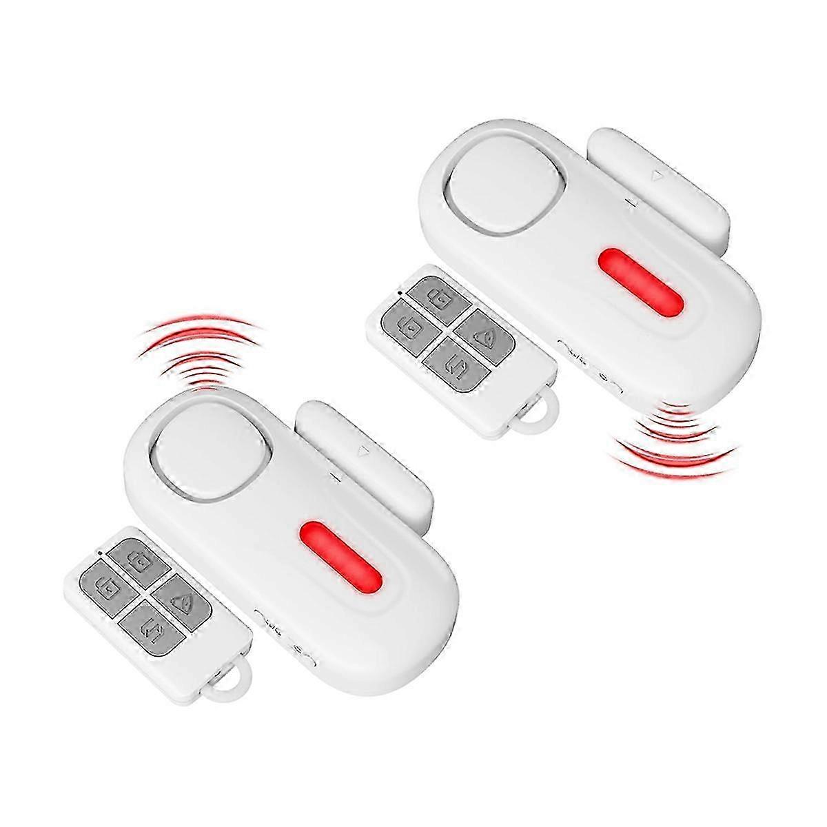 Wireless Door Alarms When Opened with Remote,Door Security Sensor