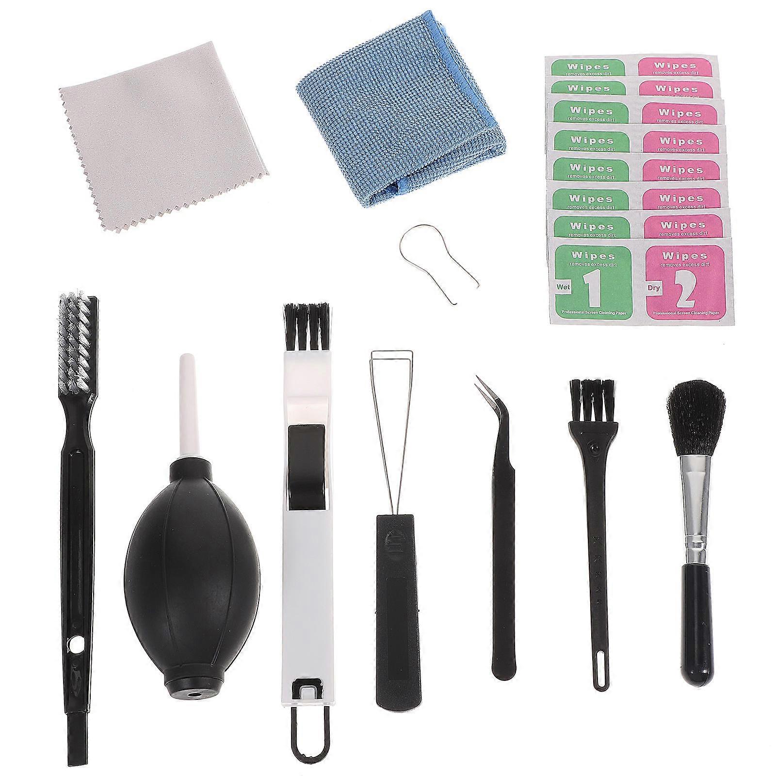 Computer Cleaning Brush Multi-Function Dust Remover Set for Cleaning Assorted Color