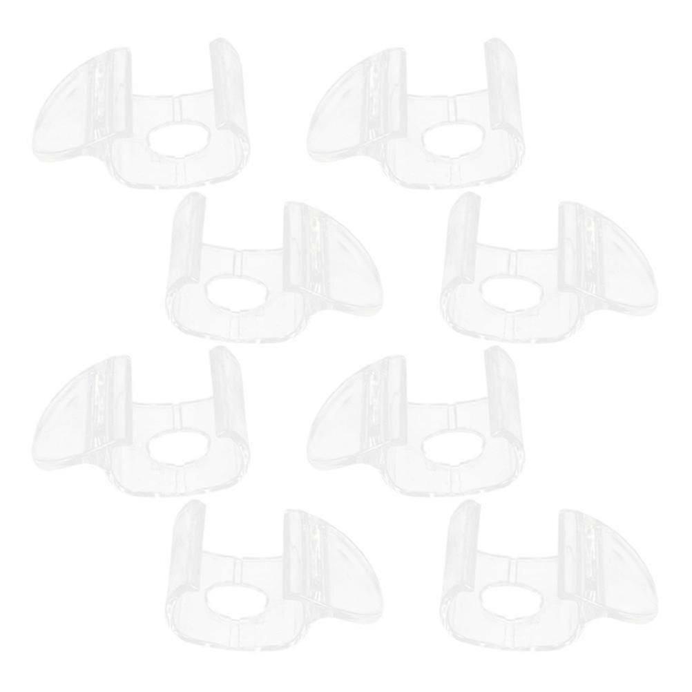 Transparent Cordless Shade Handle for Window Blinds Precise Control Roller Blind Accessories 8Pcs
