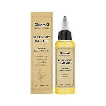 GleamXi Rosemary Hair Care Essential Oil - Daily Volume-Boosting Moisturizing Hydrating Smooth Hair Oil Light And Gentle Hair Care Oil