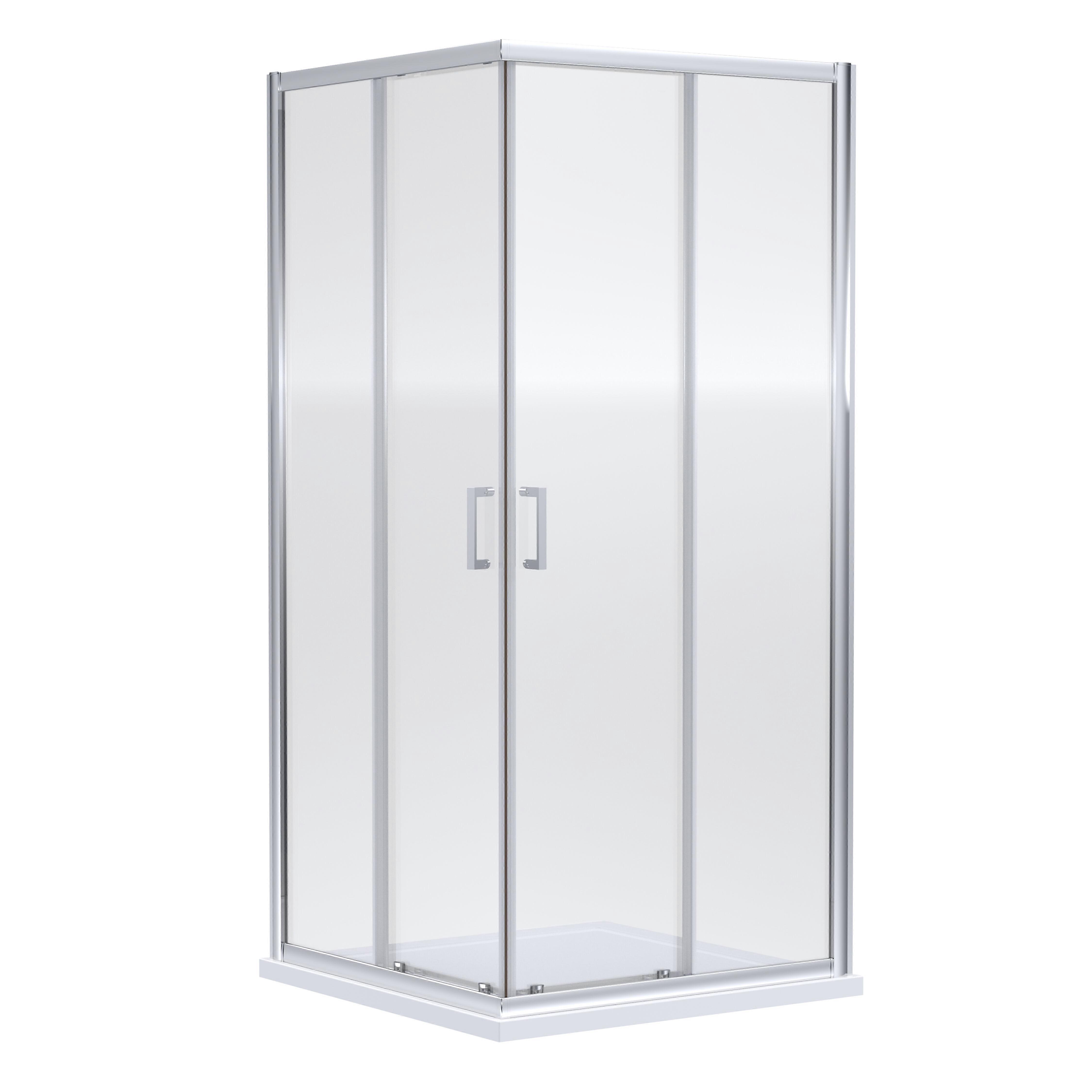 1900 x 800mm Corner Entry