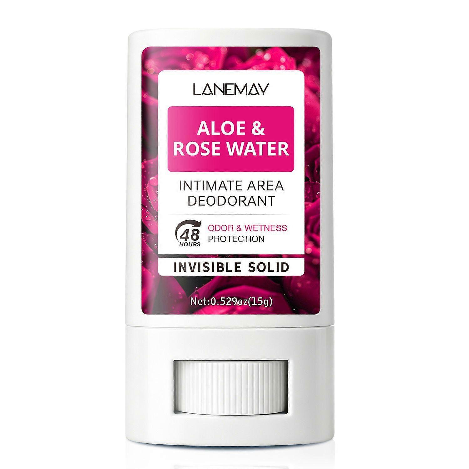 Aloe & Rose Intimate Deodorant Stick, 15g