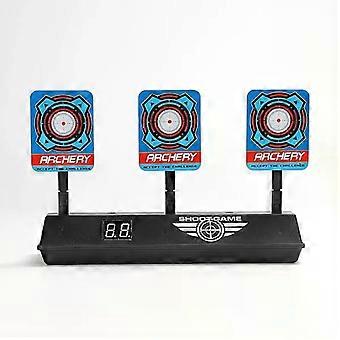 Electric Toy Gun with Scoreboard, Soft Bullets, Automatic Reset, Shooting Target for Nerf Gun Games, Toy for Boys (Scoring Target Only)