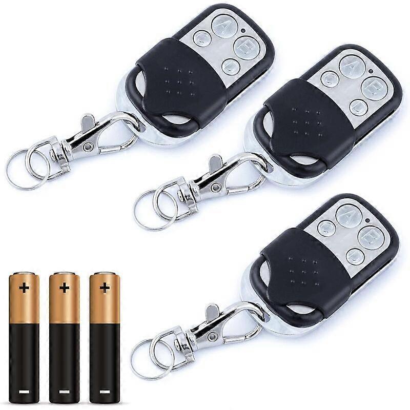 Universal gate remote control, frequency 433.92 Mhz for automatic gates, large radius - Universal remote control for programmable gate fixed code 12 V