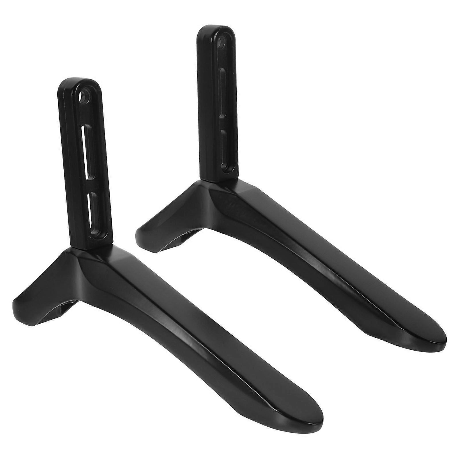 1 Set TV Table Support Television Base Stand Practical TV Holder Bracket