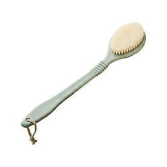 Badebürste mit weichen Borsten, langer Griff und Rückenbürste für sanftes Peeling unter der Dusche