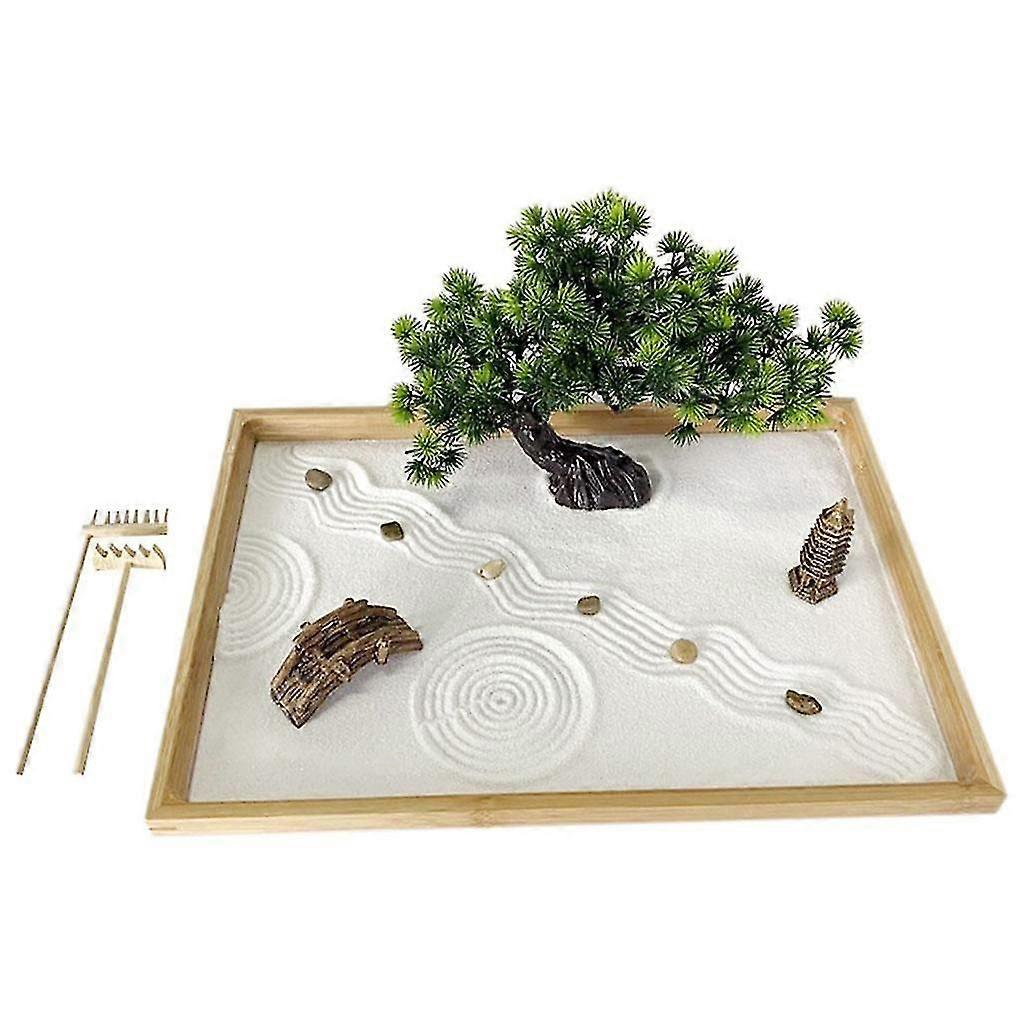 1 Set Meditation Zen Garden Kit