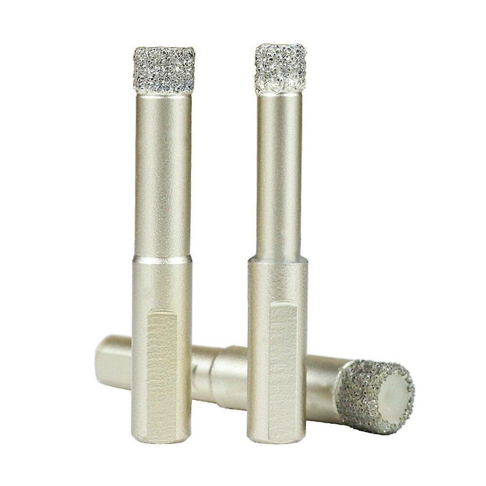 Diamond Coated Drill Bit 6/8/10/12mm Dry Drilling For Glass Marble Granite Ceramics Hole Cutter Diamond Core Bit