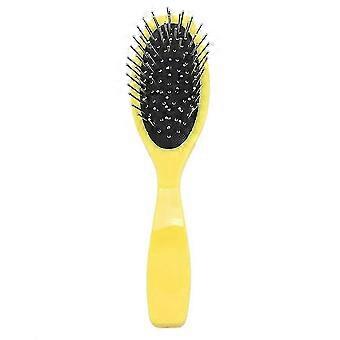 Detangling Brush and Comb Set compatible withMen and Women Perfect compatible withWet or Dry Hair Exquisitely Crafted in Yellow