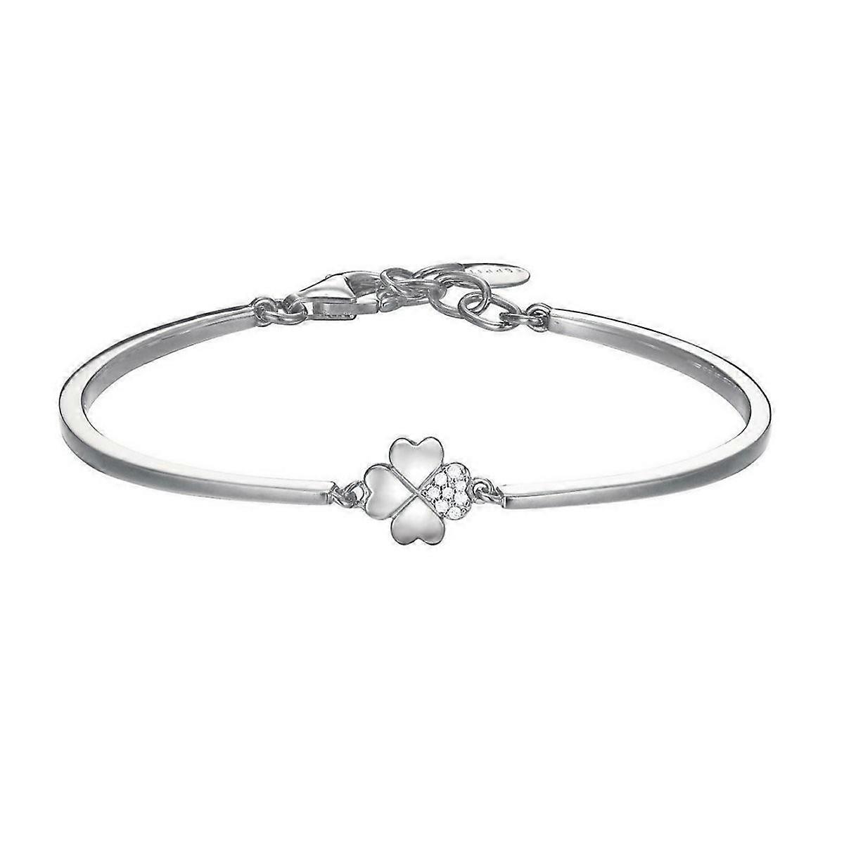 ESPRIT ladies bracelet Bangle silver four-leaf clover ESBA91256A600