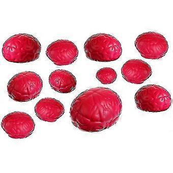 12 pezzi cervello stress palla mano muscolo esercizio pressione palla cervello giocattolo divertente sollievo dallo stress recog