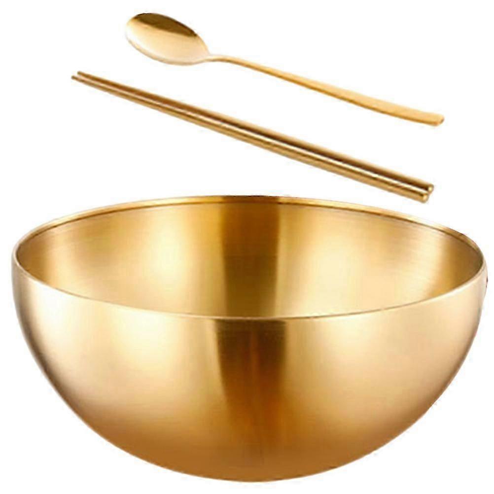Golden Cold Noodle Bowl Set Multi-Function 1Set for Home