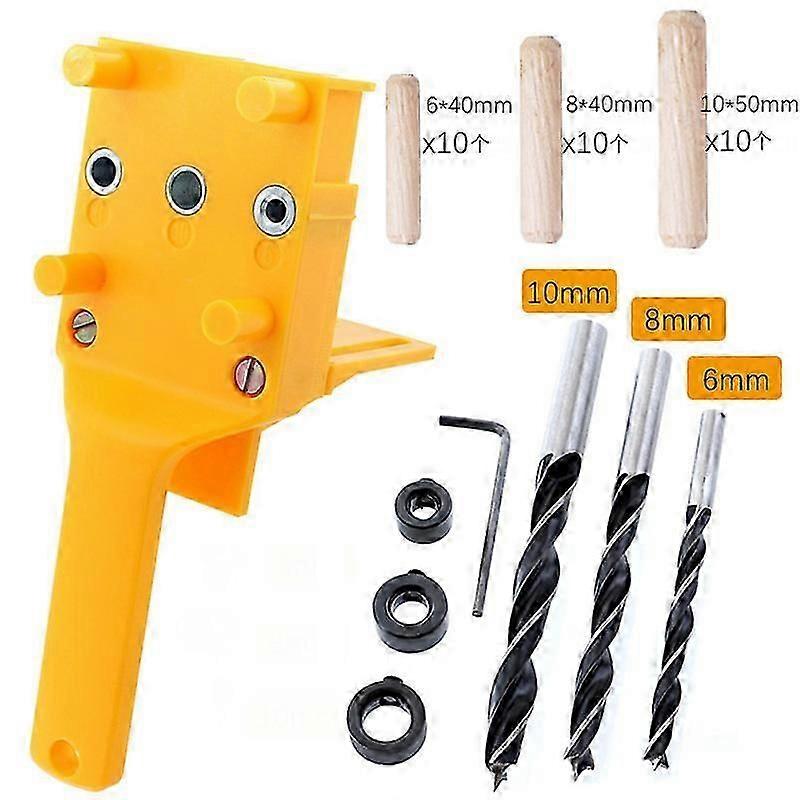 Woodworking dowel drill guide