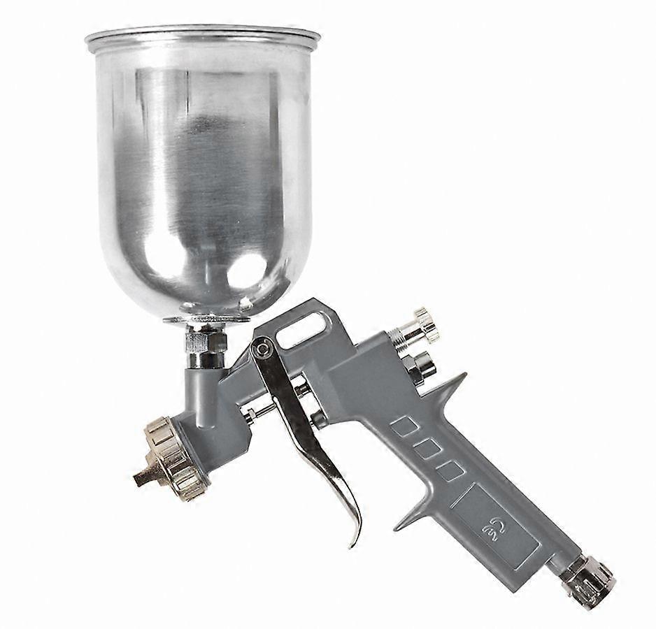 Gravity Feed Spray Gun Silver Cup