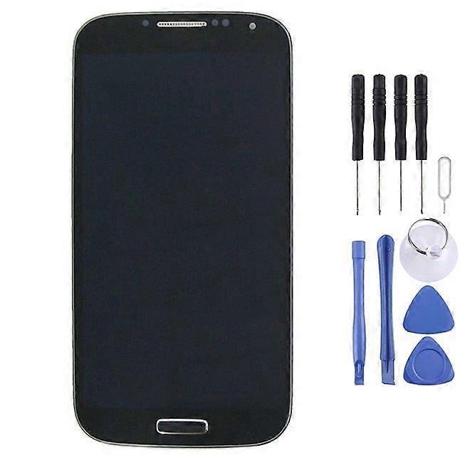 LCD Screen with Frame for Galaxy S4 - White