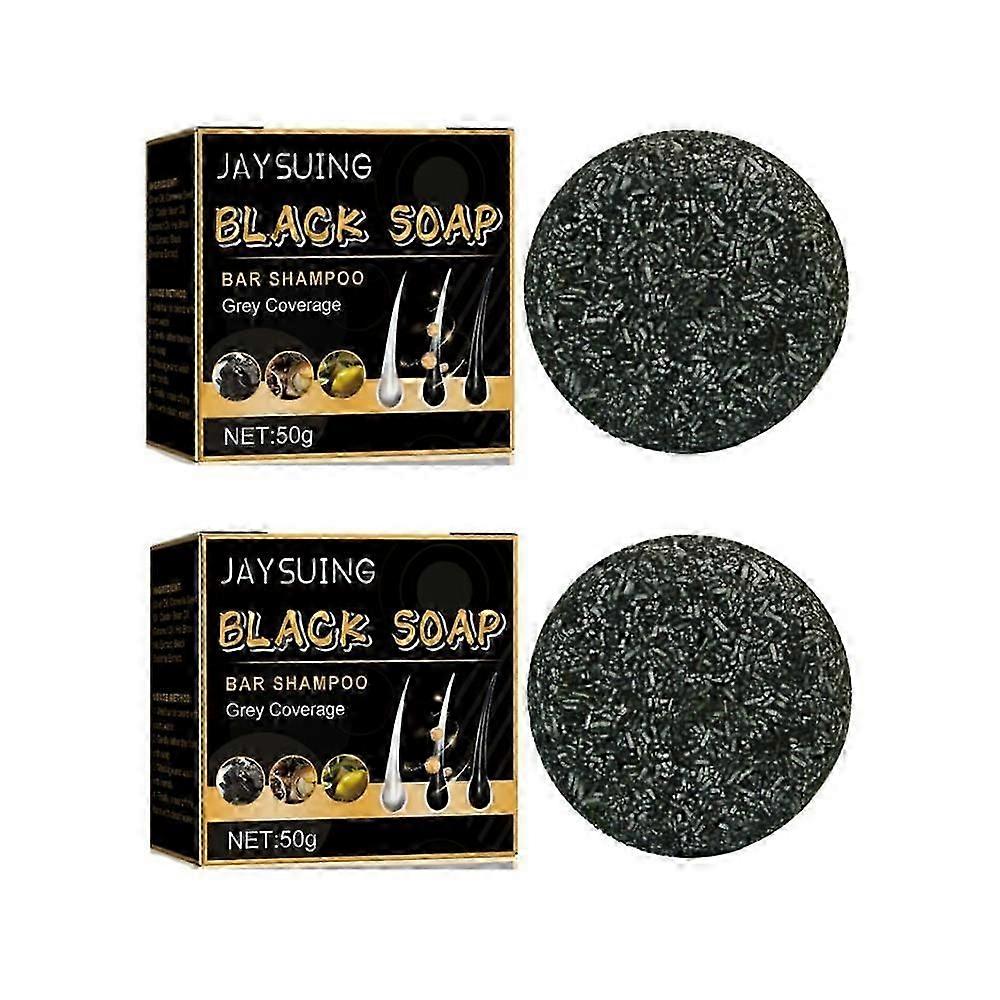 2st Spartanskt Grått Hår Reverse Bar Grått Hår Reverse Bar Hårvård Shampoo Bar