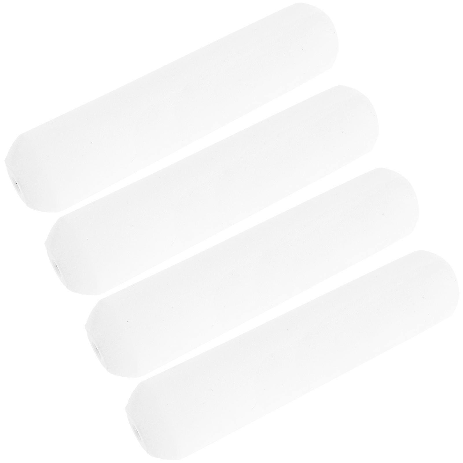 4Pcs Sponge Paint Roller Covers High Density Sponge Rollers for Wall Painting
