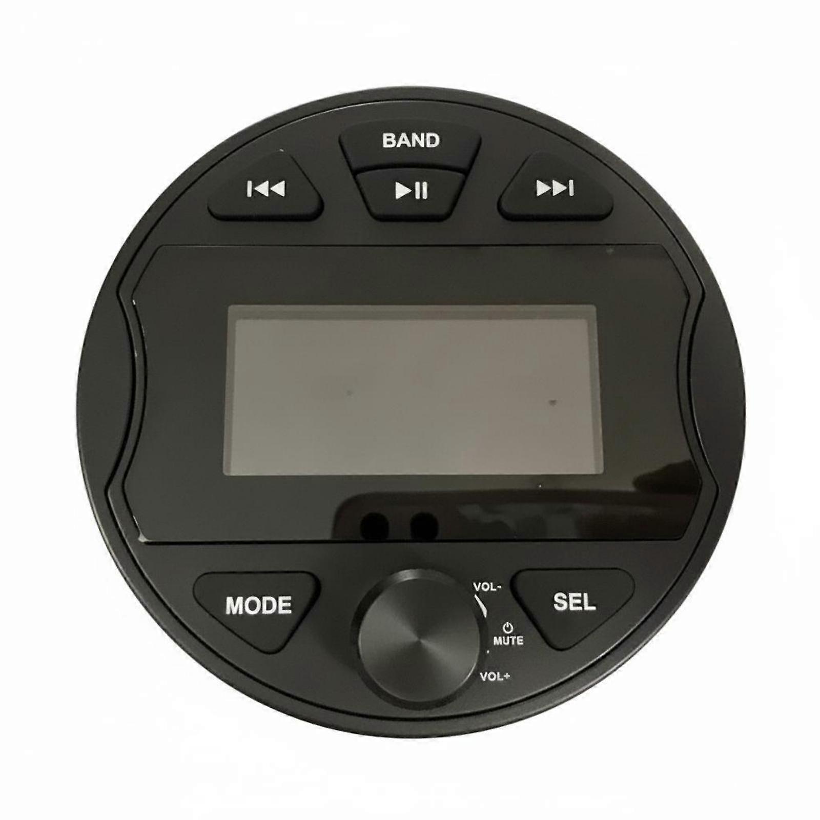 MP3 Player Black Digital Music Player Round
