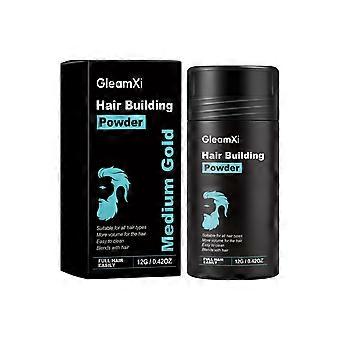GleamXi Medium Golden Fluffy Parting Powder Naturally Shapes The Hairline Contour Of The Sideburns And Fills In The Hair Gaps.