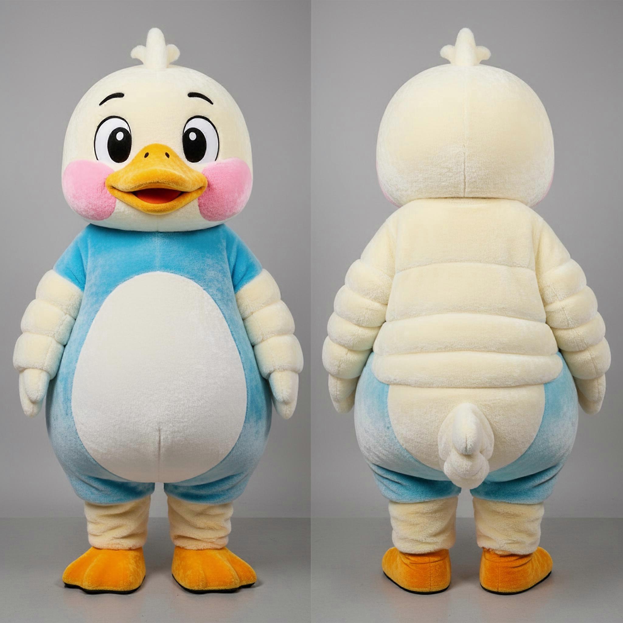 MASTICOT Snow White Cartoon Geese Mascot