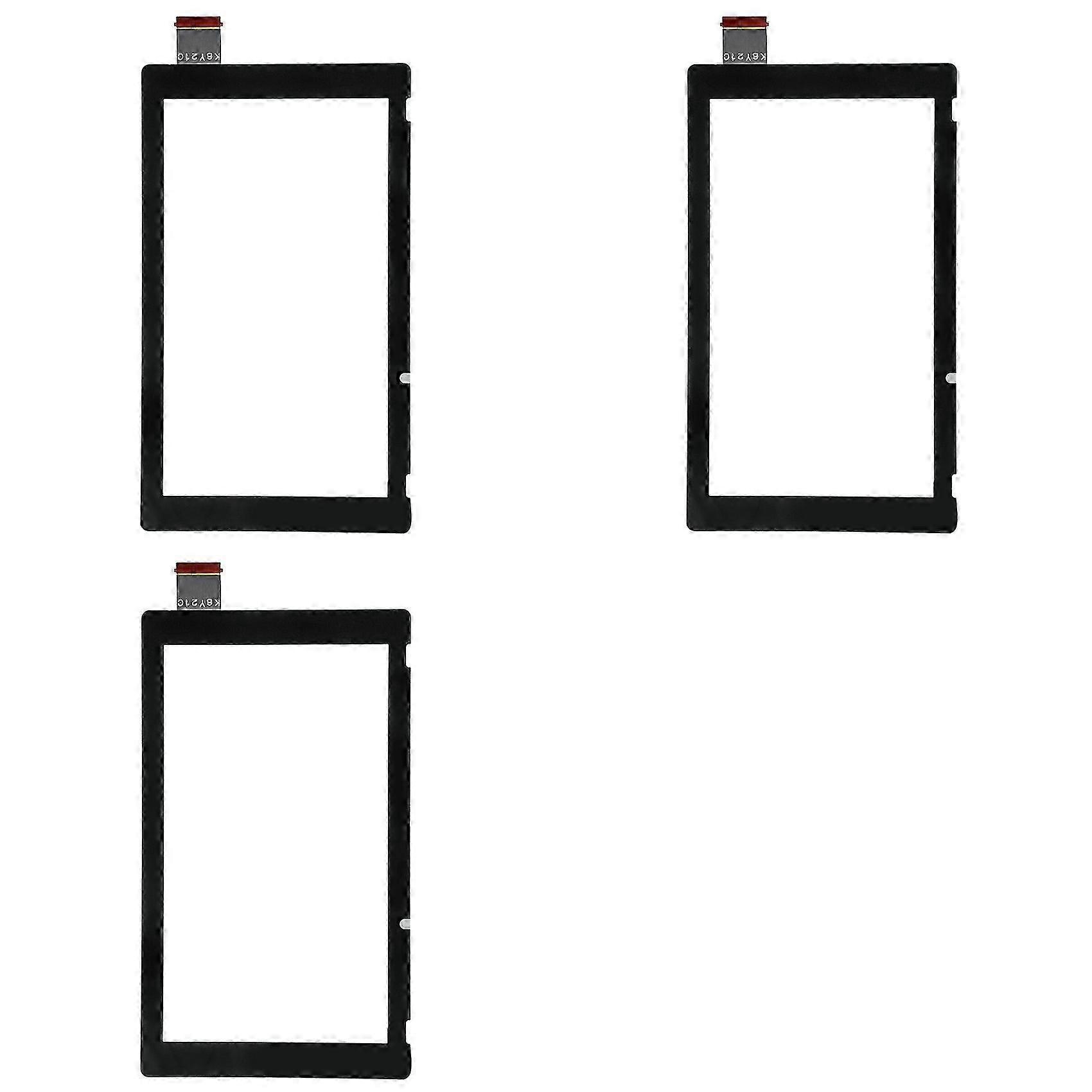 3X Touch Screen Glass Digitizer compatible with NS Switch Game Console Replace Touch Screen Touchpad compatible with NS Switch