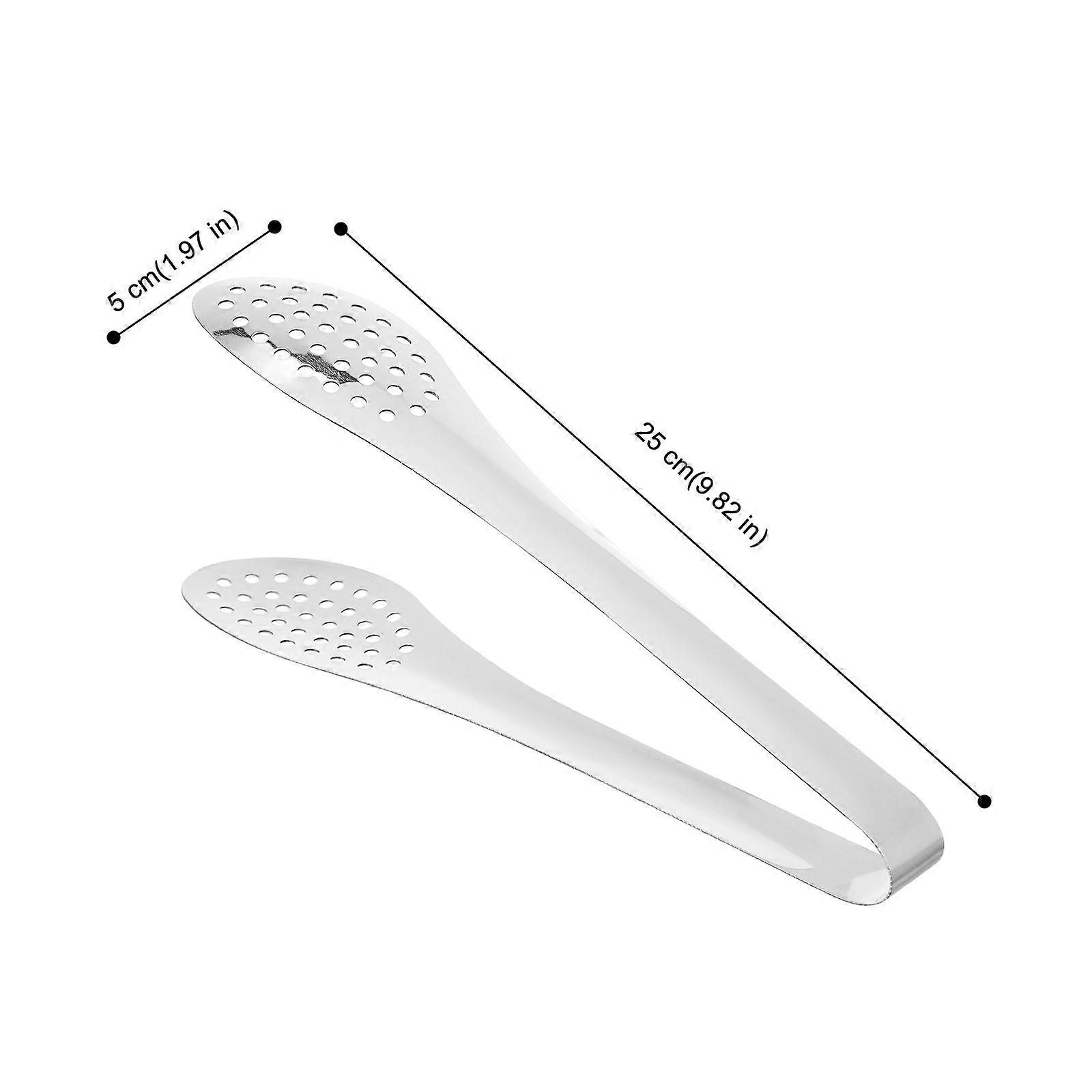 Multi-Function Food Serving Clip Stainless Steel 3Pcs Set
