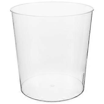 Shatterproof Round Plastic Fish Tank Bowl for Home Office