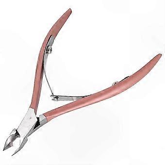 Pink Nail Grooming Tool Set - Tweezers, Cutter, Nipper, Clipper for Manicure Art Beauty Care