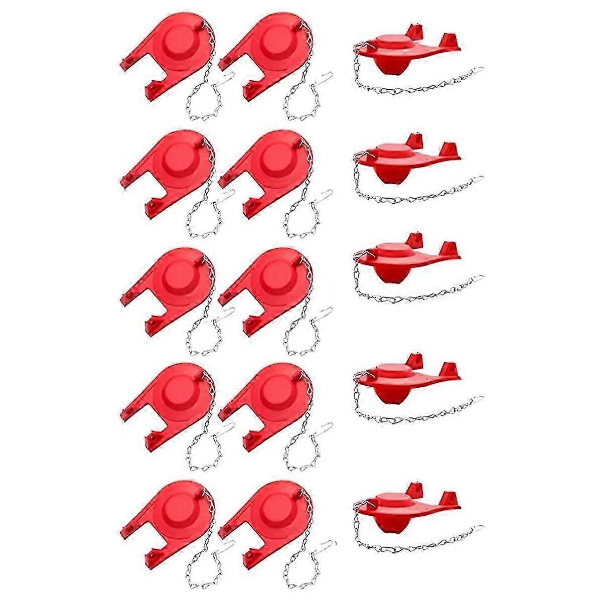 Universal toilet plug flapper kit for water conservation - 15pcs