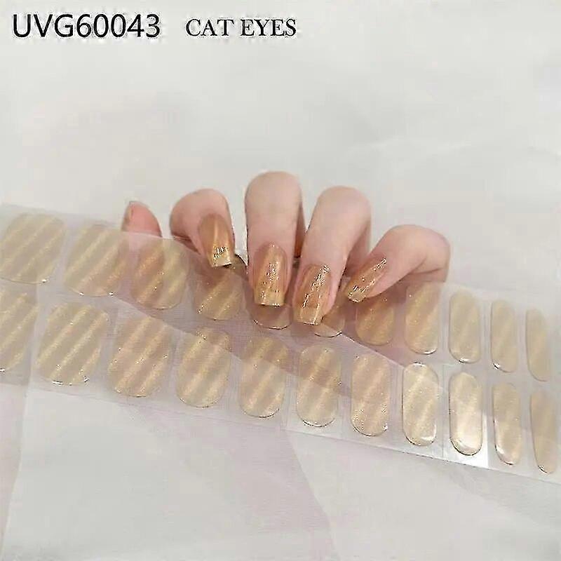 UV-Curable Aurora Nail Patch Slider