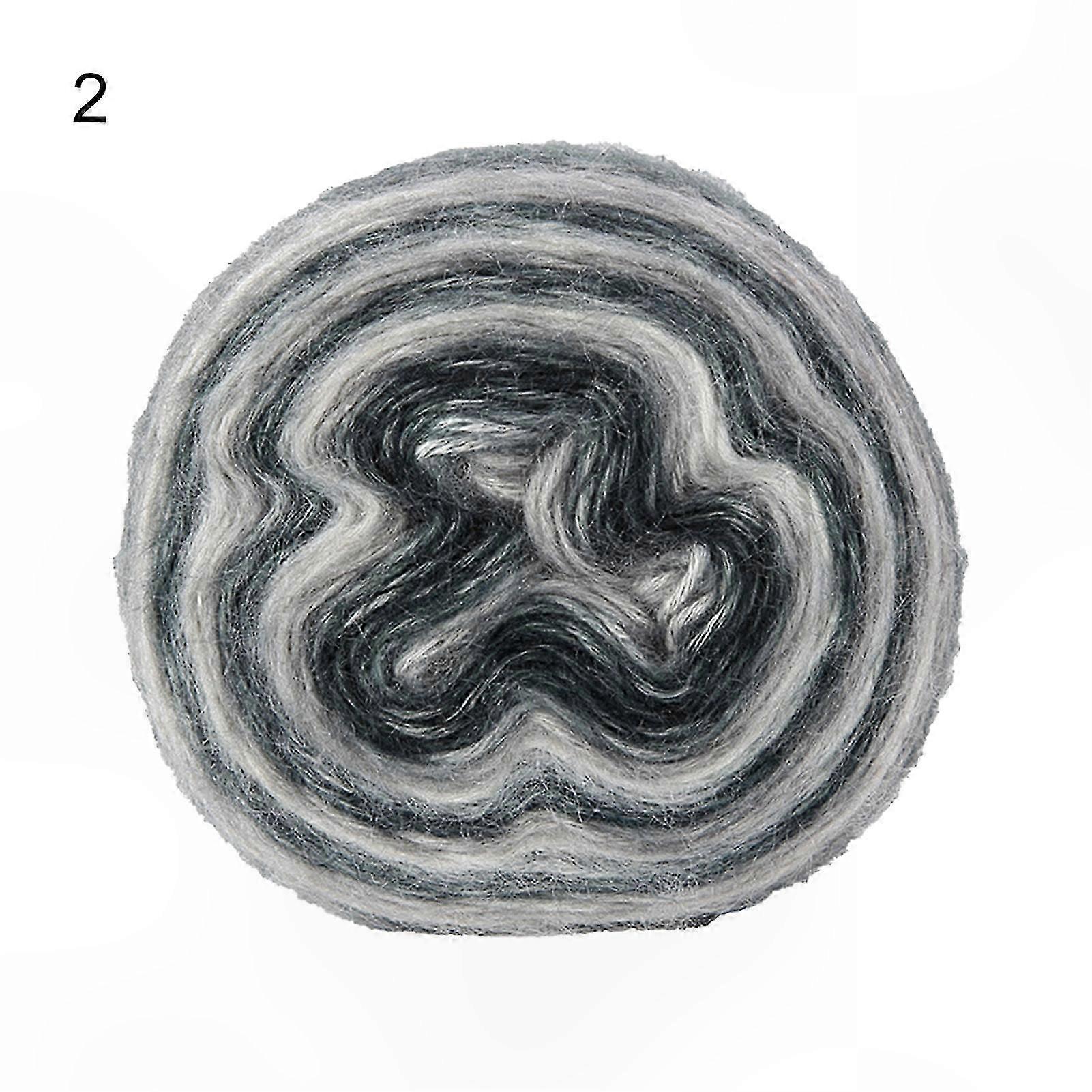 Acrylic Crochet Thread Group for DIY Gradient Patchwork Projects