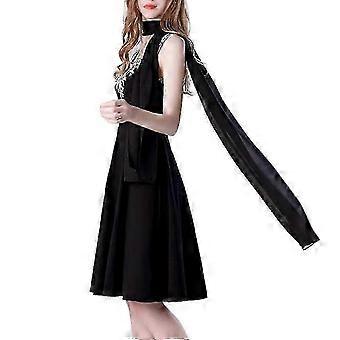Women Transparent Chiffon Shawl - Soft Silky, Breathable Lightweight Evening Wrap compatible with Summer Party