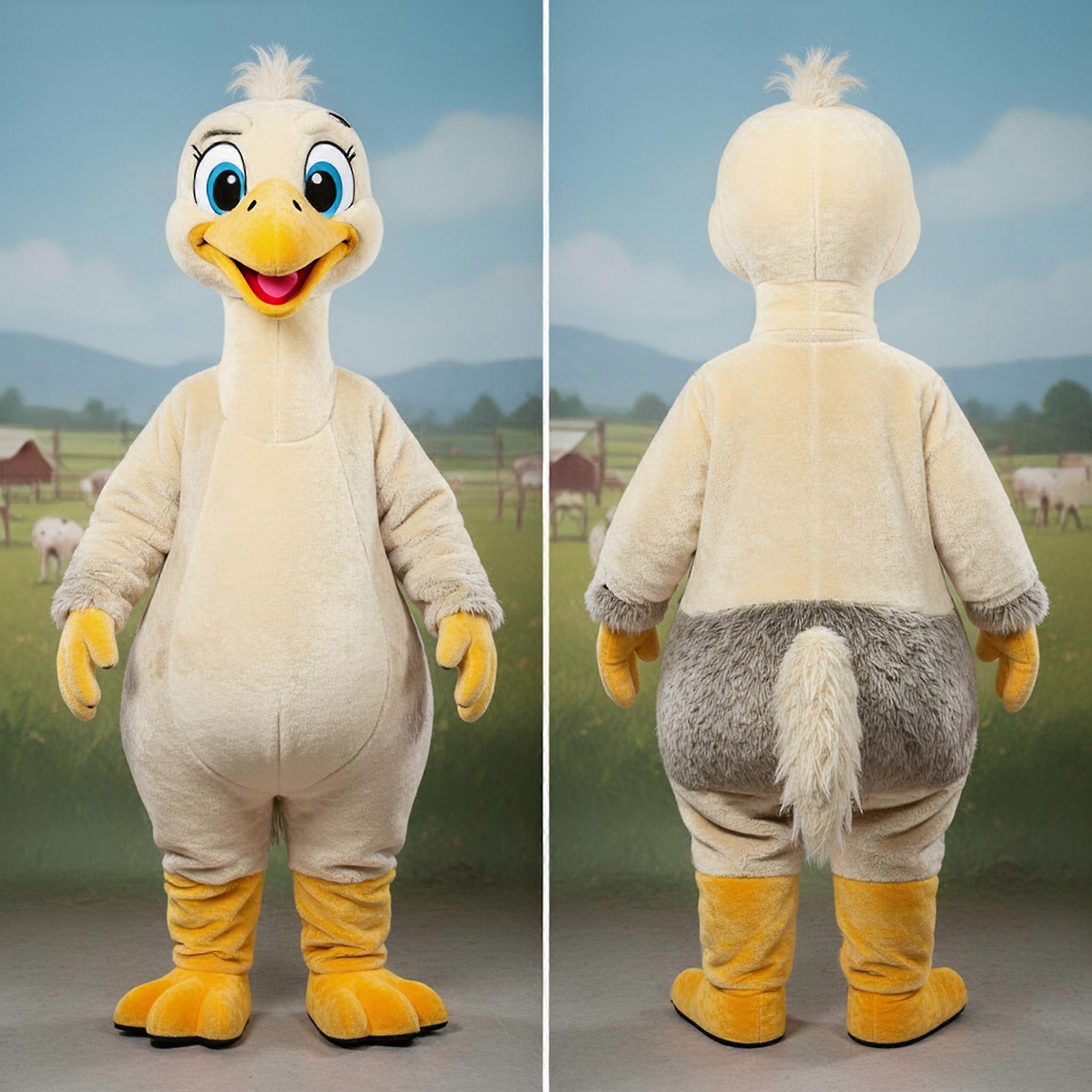 MASTICOT Creamy Soft Emu Mascot